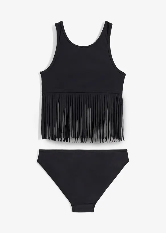 Bikini (2-tlg.Set) in schwarz von hinten - bonprix