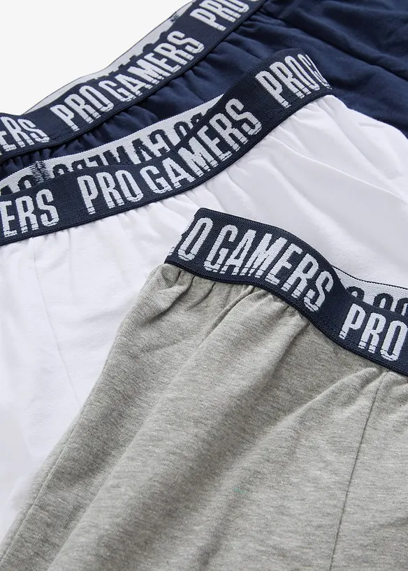 Boxershorts weit mit weicher Baumwolle (7er Pack) in weiß - bonprix