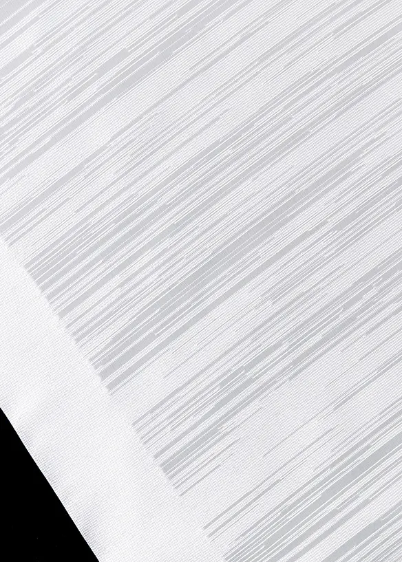 Schiebegardine mit Querstreifen (1er Pack) in beige Detailaufnahme vom Material - bonprix