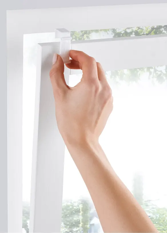 Doppelrollo mit Blütenmotiv in beige - bonprix