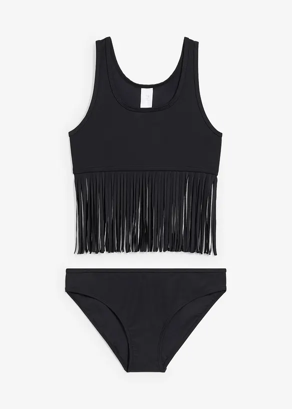 Bikini (2-tlg.Set) in schwarz von vorne - bonprix