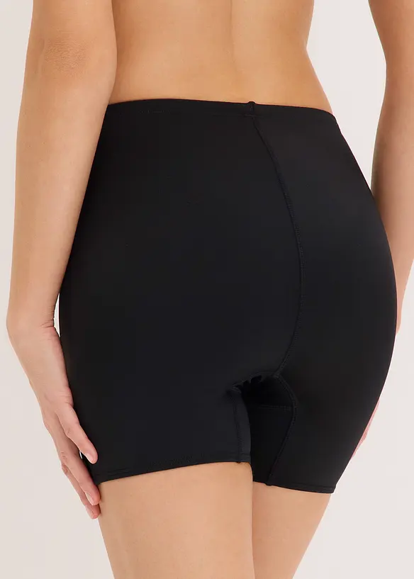 Medium Shape Hose (2er Pack) in schwarz von hinten - bonprix