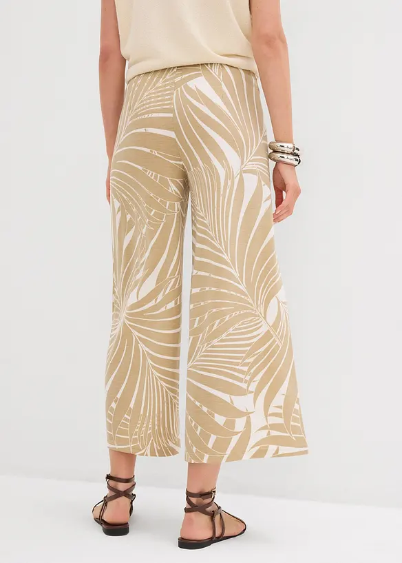Culotte aus softem Viskose-Mix in weiß von hinten - bonprix Culotte aus softem Viskose-Mix in weiß von hinten - bonprix