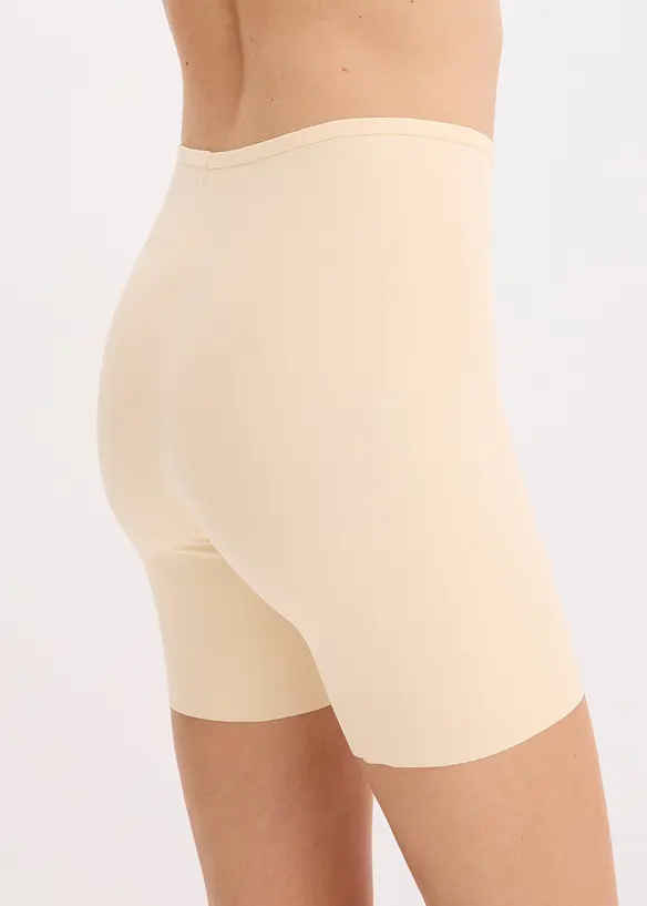 Anti-Scheuer Radler mit kühlendem Material in beige von hinten - bonprix