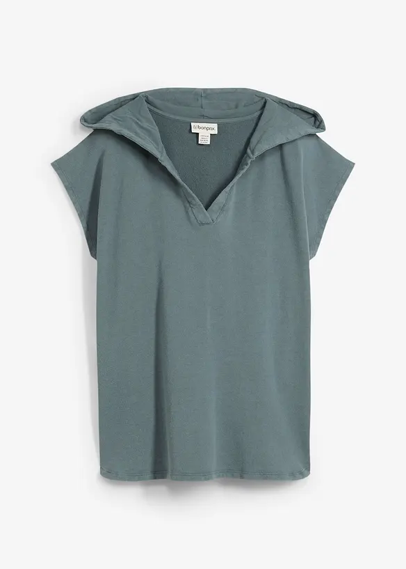 Sweatshirt aus reiner Bio-Baumwolle in grün von vorne - bonprix Sweatshirt aus reiner Bio-Baumwolle in grün von vorne - bonprix