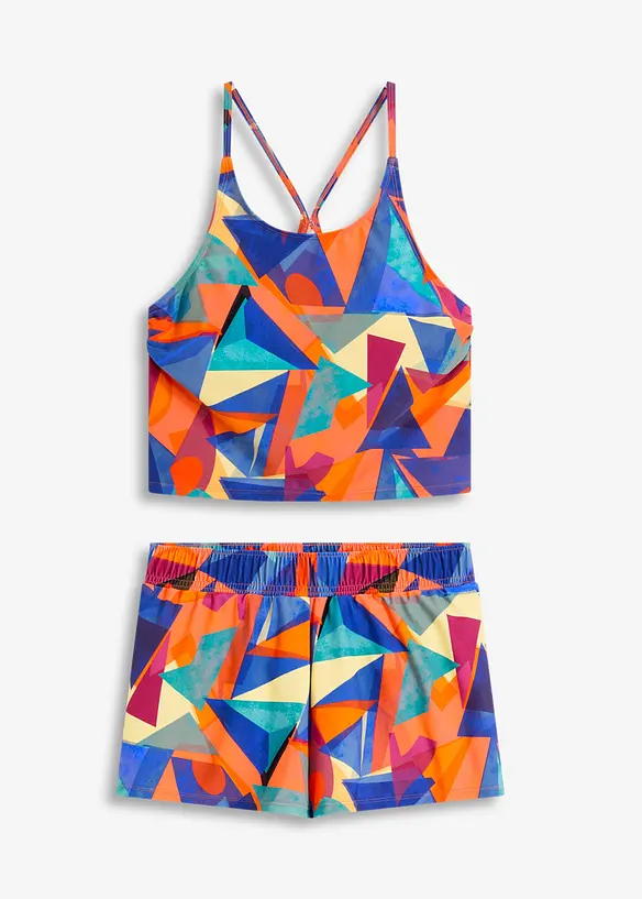 Tankini (2-tlg.Set) mit Shorts in bunt von vorne - bonprix