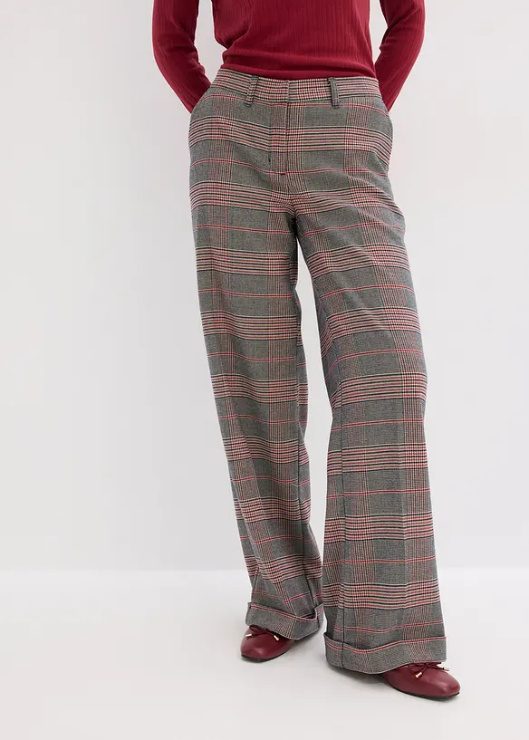 Marlenehose in braun von vorne - bonprix Marlenehose in braun von vorne - bonprix
