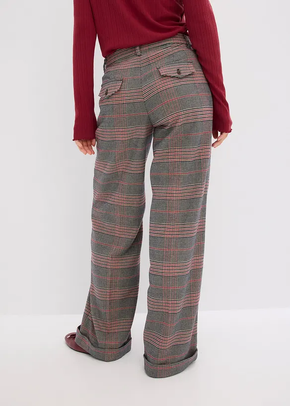 Marlenehose in braun von hinten - bonprix Marlenehose in braun von hinten - bonprix