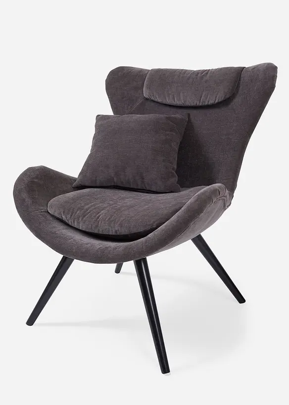 Sessel in grau von vorne - bonprix
