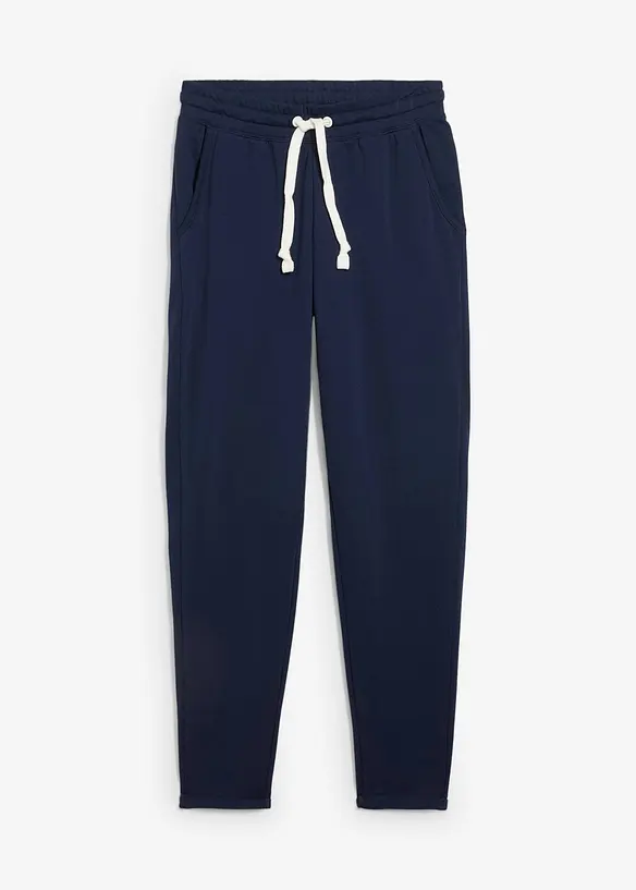 Sweathose mit Bequembund in blau von vorne - bonprix Sweathose mit Bequembund in blau von vorne - bonprix