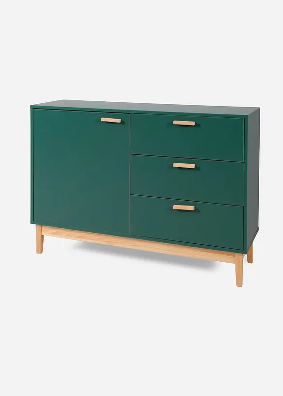 Dielen Sideboard in petrol von vorne - bonprix