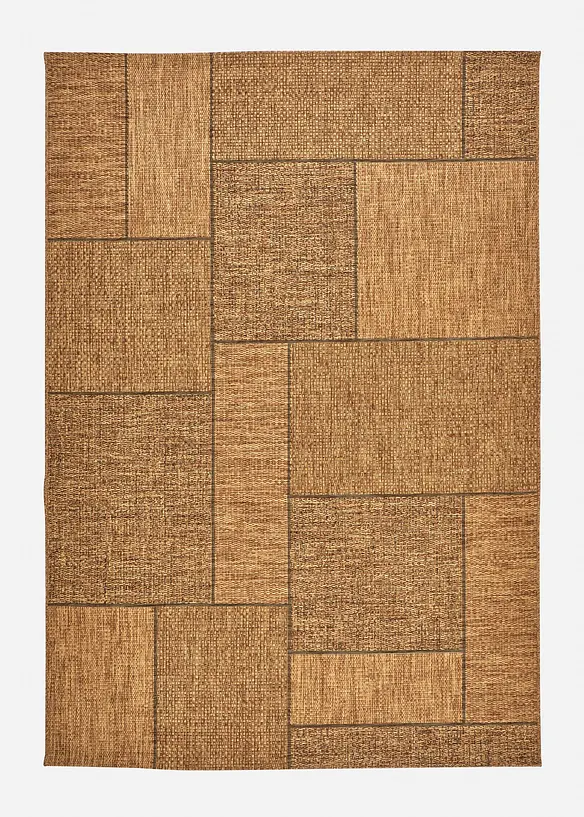 In- und Outdoor-Teppich in Naturtönen in beige von vorne - bonprix