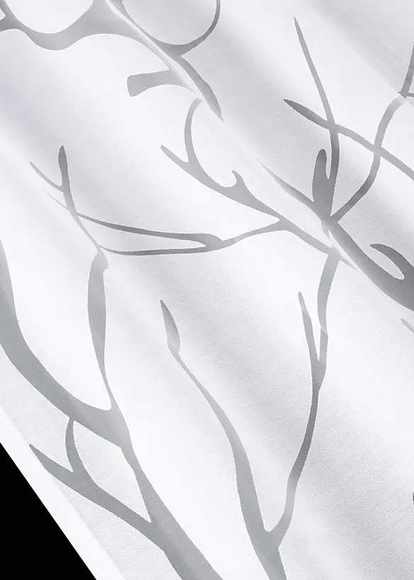 Ausbrenner Gardine (1er Pack) in weiß (Detailaufnahme) - bonprix