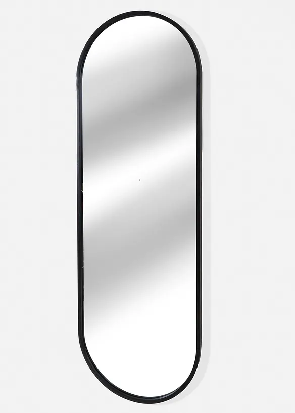 Wandspiegel in schwarz von vorne - bonprix