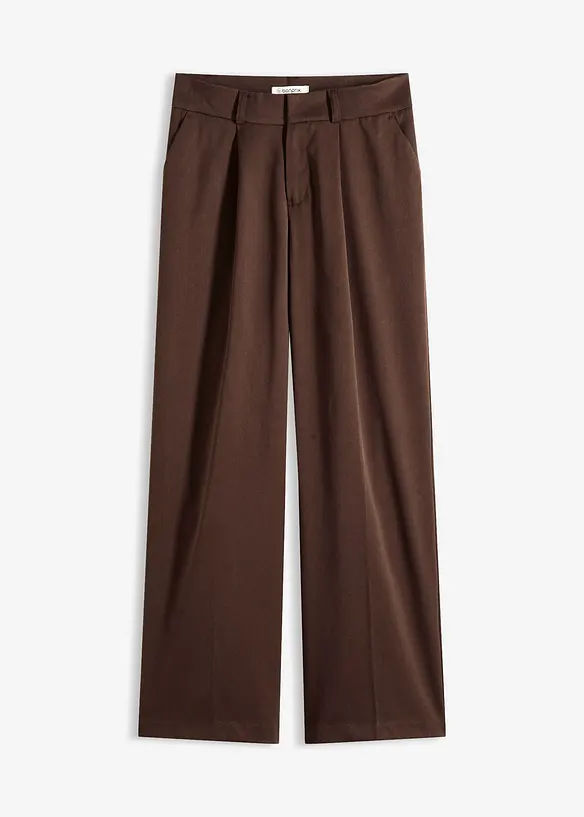 Marlenehose in braun von vorne - bonprix