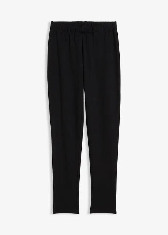 Thermo-Leggings in schwarz von vorne - bonprix