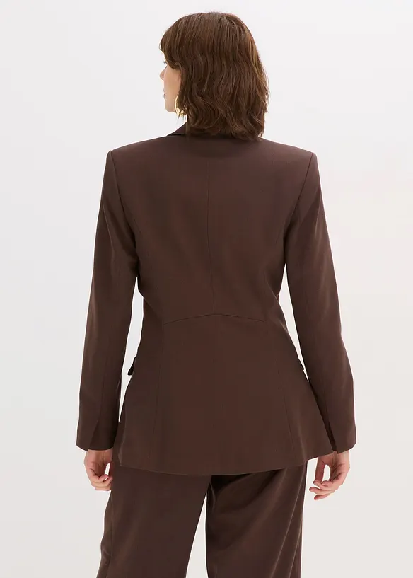 Blazer in braun von hinten (im Anschnitt) - bonprix