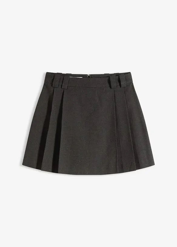 Skort in grau von vorne - bonprix
