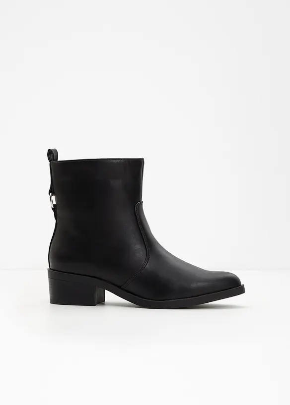 Stiefeletten in schwarz - bonprix