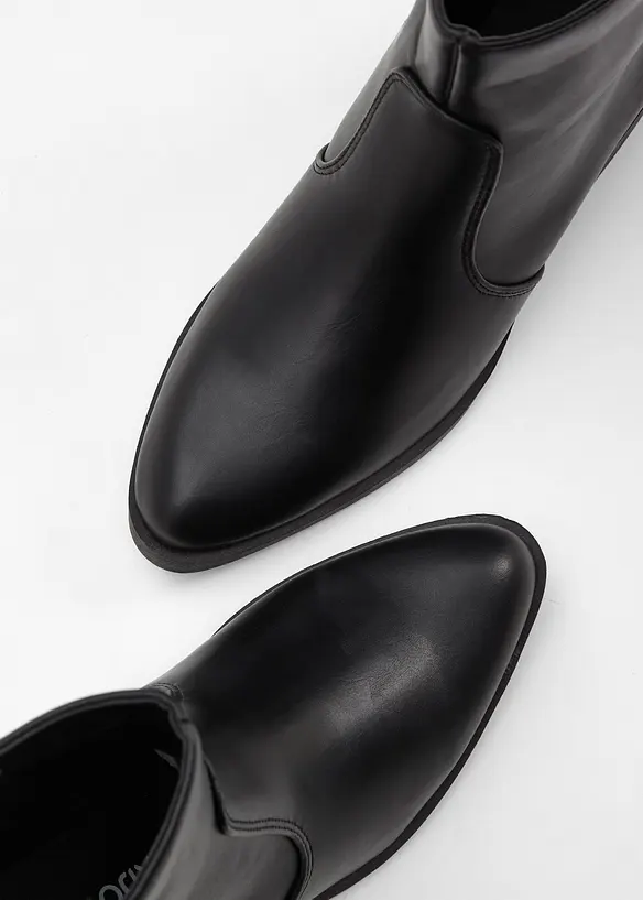 Stiefeletten in schwarz - bonprix