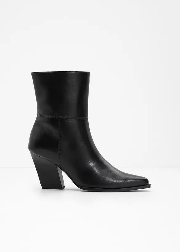 Stiefeletten in schwarz - bonprix