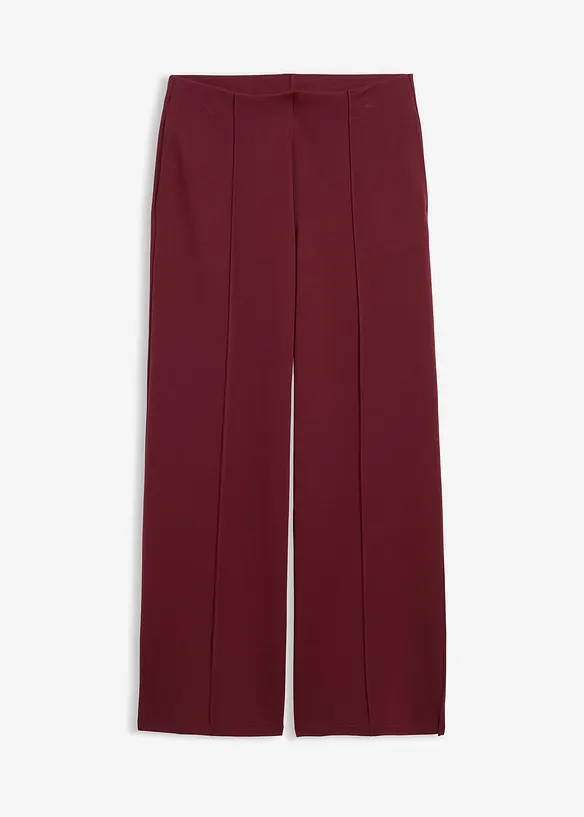 Hose aus Viskose-Mix in rot von vorne - bonprix
