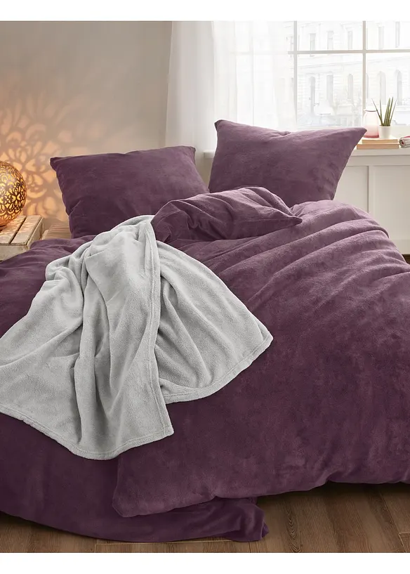 Kuscheldecke mit Cashmere Touch in grau (Ambiente) - bonprix