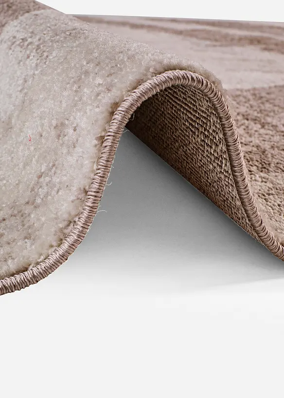 Teppich mit moderner Musterung in beige (Detailaufnahme) - bonprix