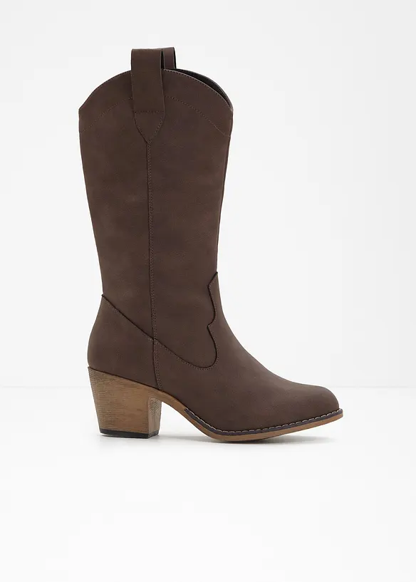 Cowboy Stiefel in braun - bonprix