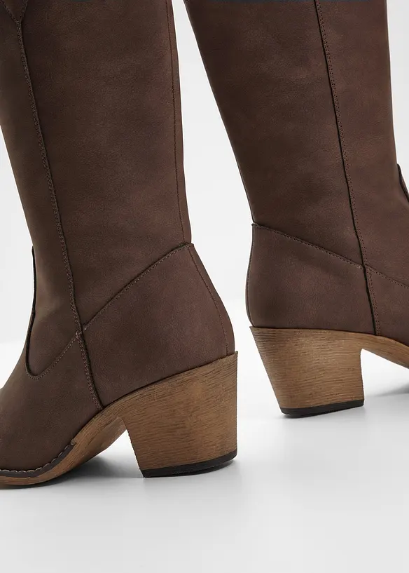 Cowboy Stiefel in braun - bonprix
