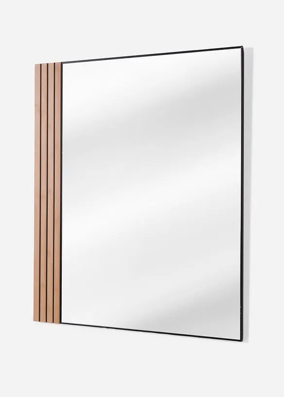 Wandspiegel rechteckig in beige von vorne - bonprix Wandspiegel rechteckig in beige von vorne - bonprix