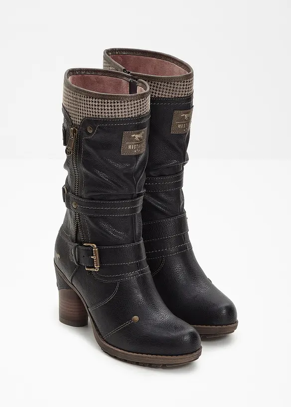 Mustang Stiefel in schwarz - Mustang
