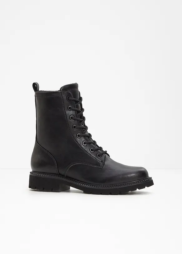 Tamaris Schnürboots in schwarz - Tamaris