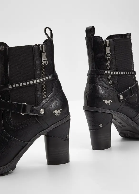 Mustang Stiefelette in schwarz - Mustang