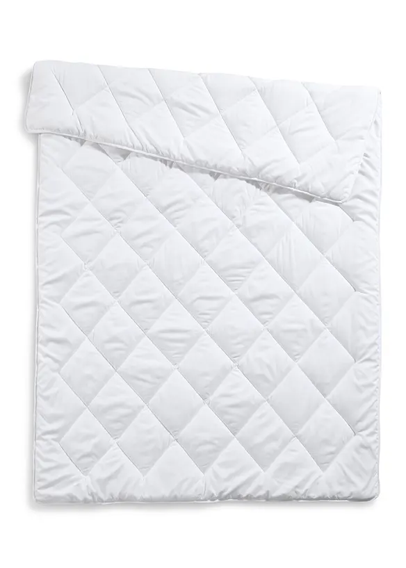 Polyester-Decke leicht in weiß (Detailaufnahme) - bonprix