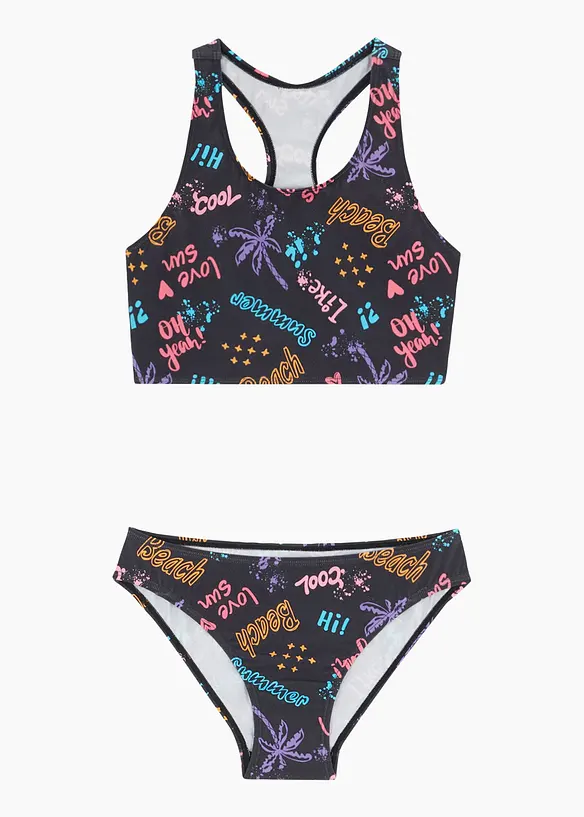 Bikini (2-tlg.Set) in schwarz - bonprix