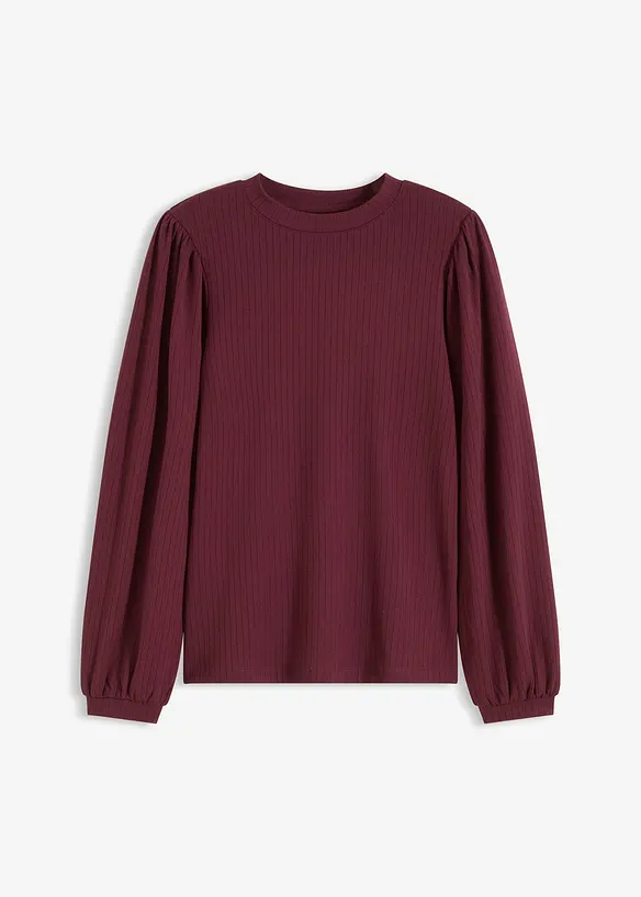 Shirt in rot von vorne - bonprix