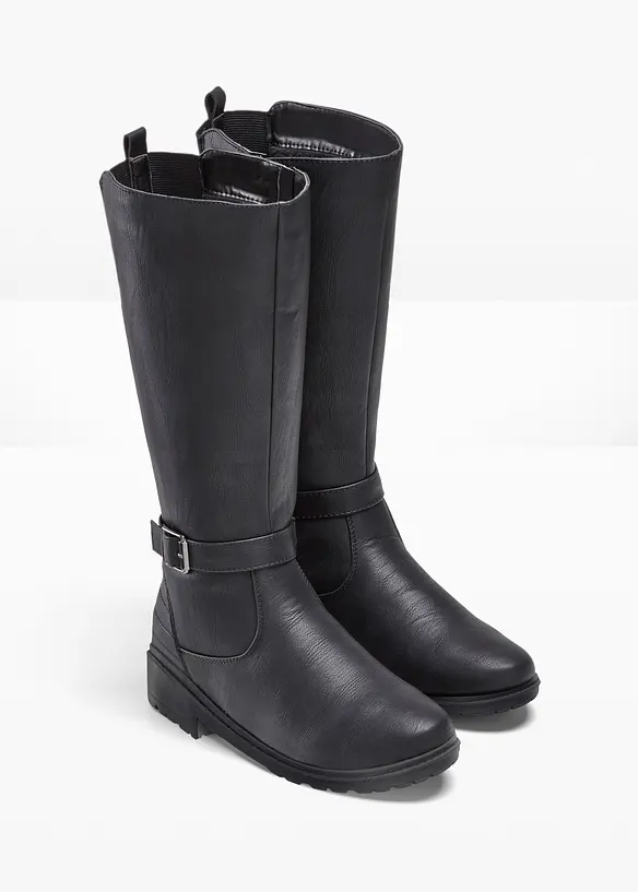 Stiefel in schwarz - bonprix