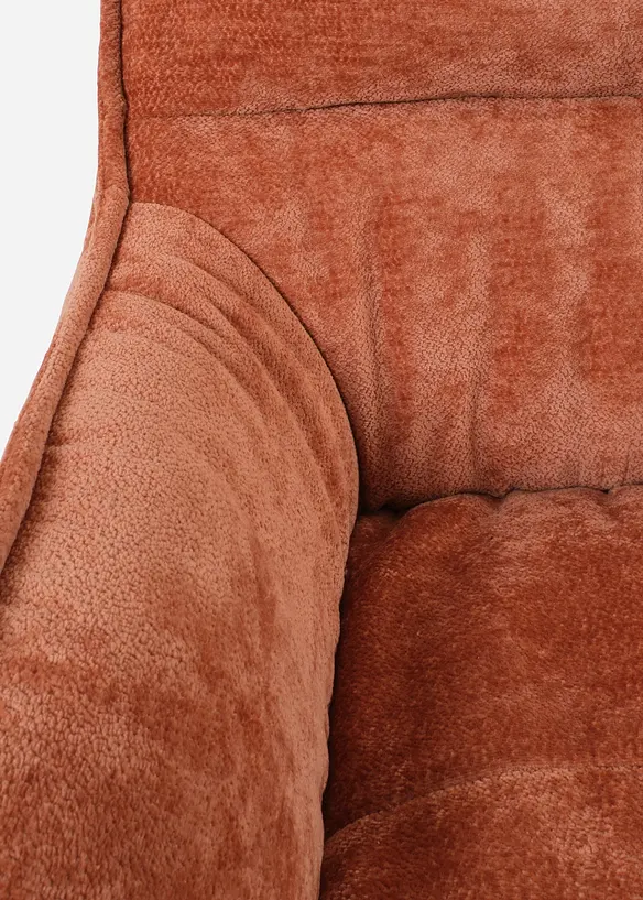 Sessel in rosa Detailaufnahme vom Material - bonprix