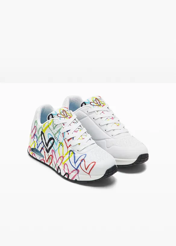 Skechers Sneaker mit Memory Foam in weiß - Skechers