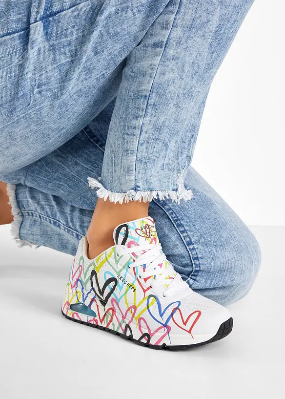 Skechers Sneaker mit Memory Foam in weiß - Skechers