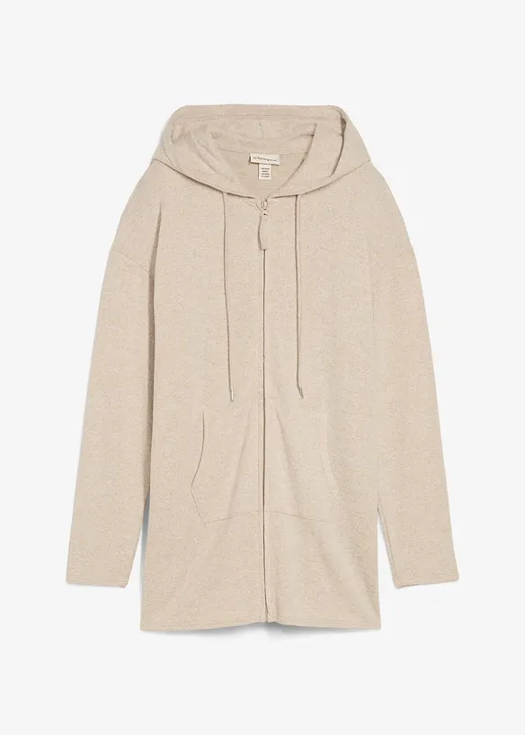 Shirtjacke in beige von vorne - bonprix Shirtjacke in beige von vorne - bonprix