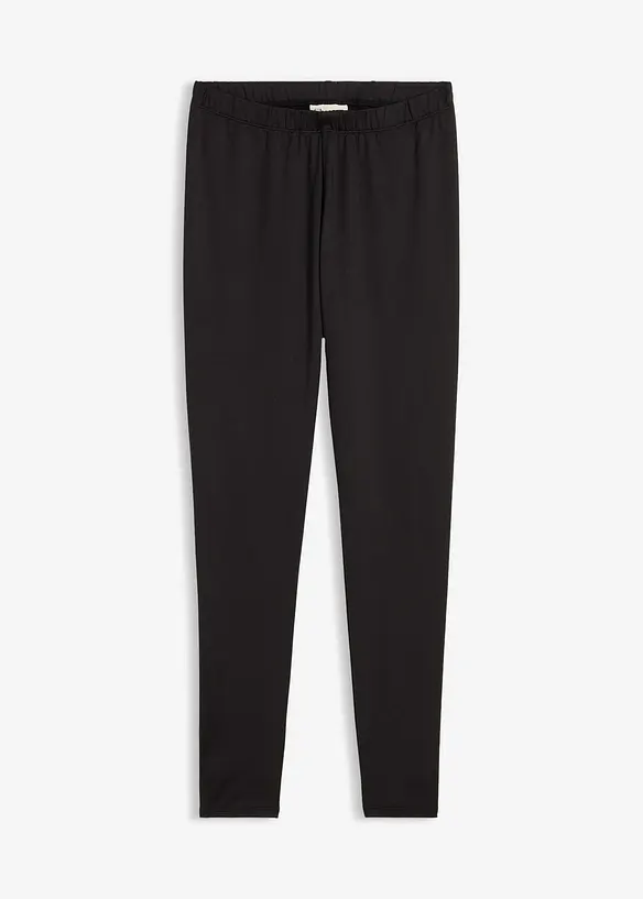 Thermo-Leggings in schwarz von vorne - bonprix Thermo-Leggings in schwarz von vorne - bonprix