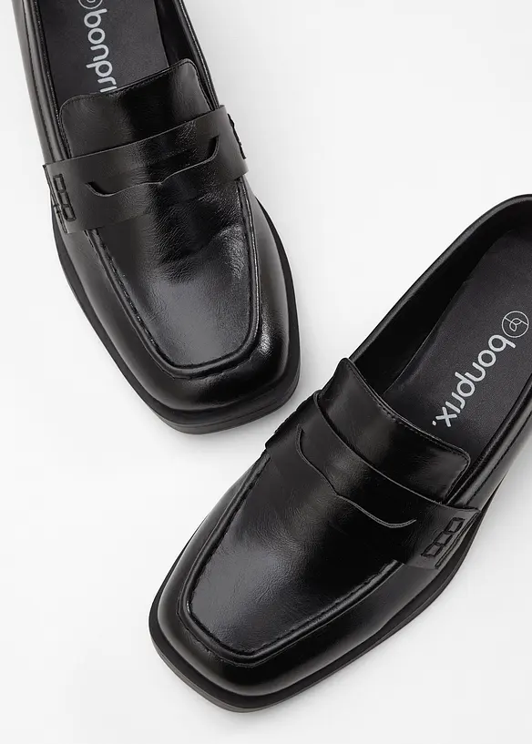 Chunky Loafer in schwarz - bonprix