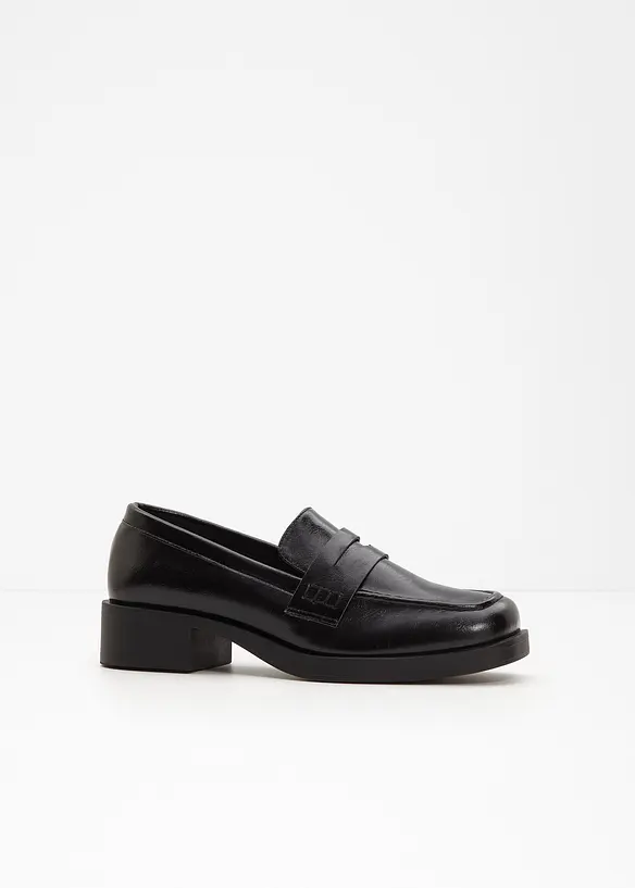 Chunky Loafer in schwarz - bonprix
