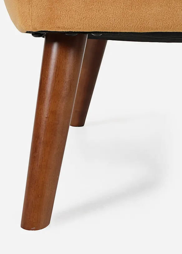 Vintage Sessel in gelb (Detailaufnahme) - bonprix