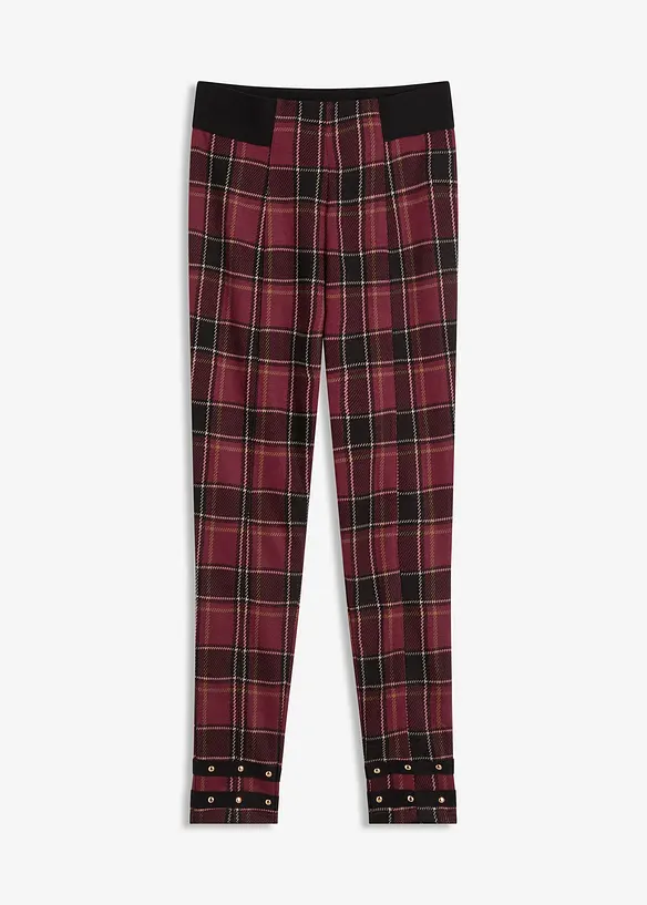 Jeggings mit Goldnieten in rot von vorne - bonprix Jeggings mit Goldnieten in rot von vorne - bonprix