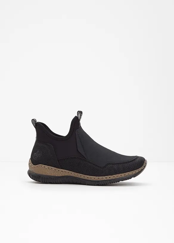 Rieker Slip-On-Sneaker in schwarz - Rieker