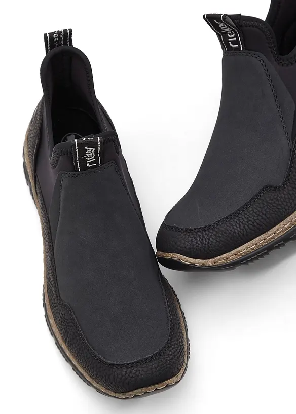 Rieker Slip-On-Sneaker in schwarz - Rieker