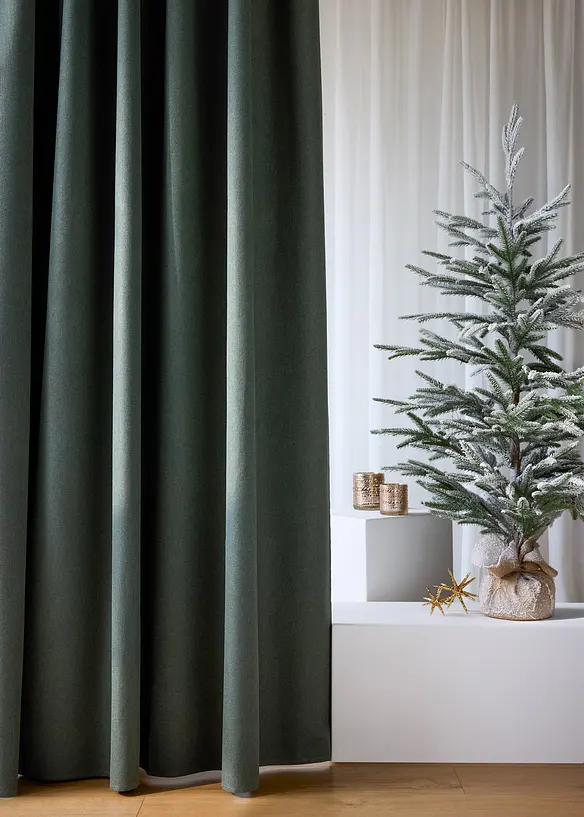 Kunst-Weihnachtsbaum mit Schneeoptik in grün (Ambiente) - bonprix Kunst-Weihnachtsbaum mit Schneeoptik in grün (Ambiente) - bonprix